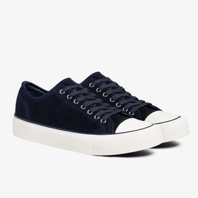 Easy Slip On Retro Low Top | Navy