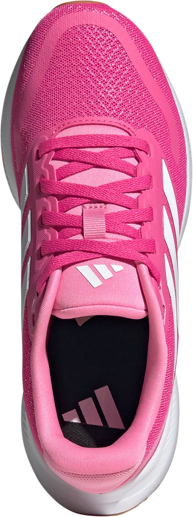 adidas RunFalcon 5 Junior Running Shoes - Pink male running gear Anti Microbial Insole