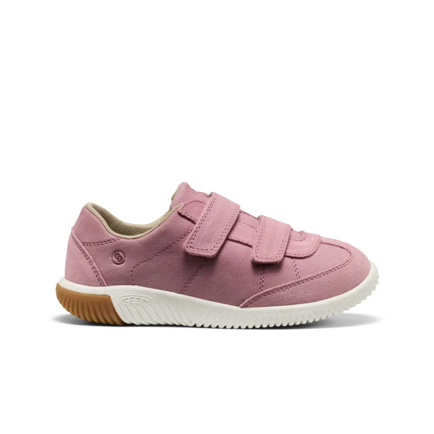 Minimalist Look Soft Footwear Big Kids' KNX T-Toe Sneaker  |  Lilas/Star White