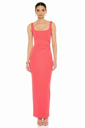 New York Comfy Look Nookie Glory Gown - Coral