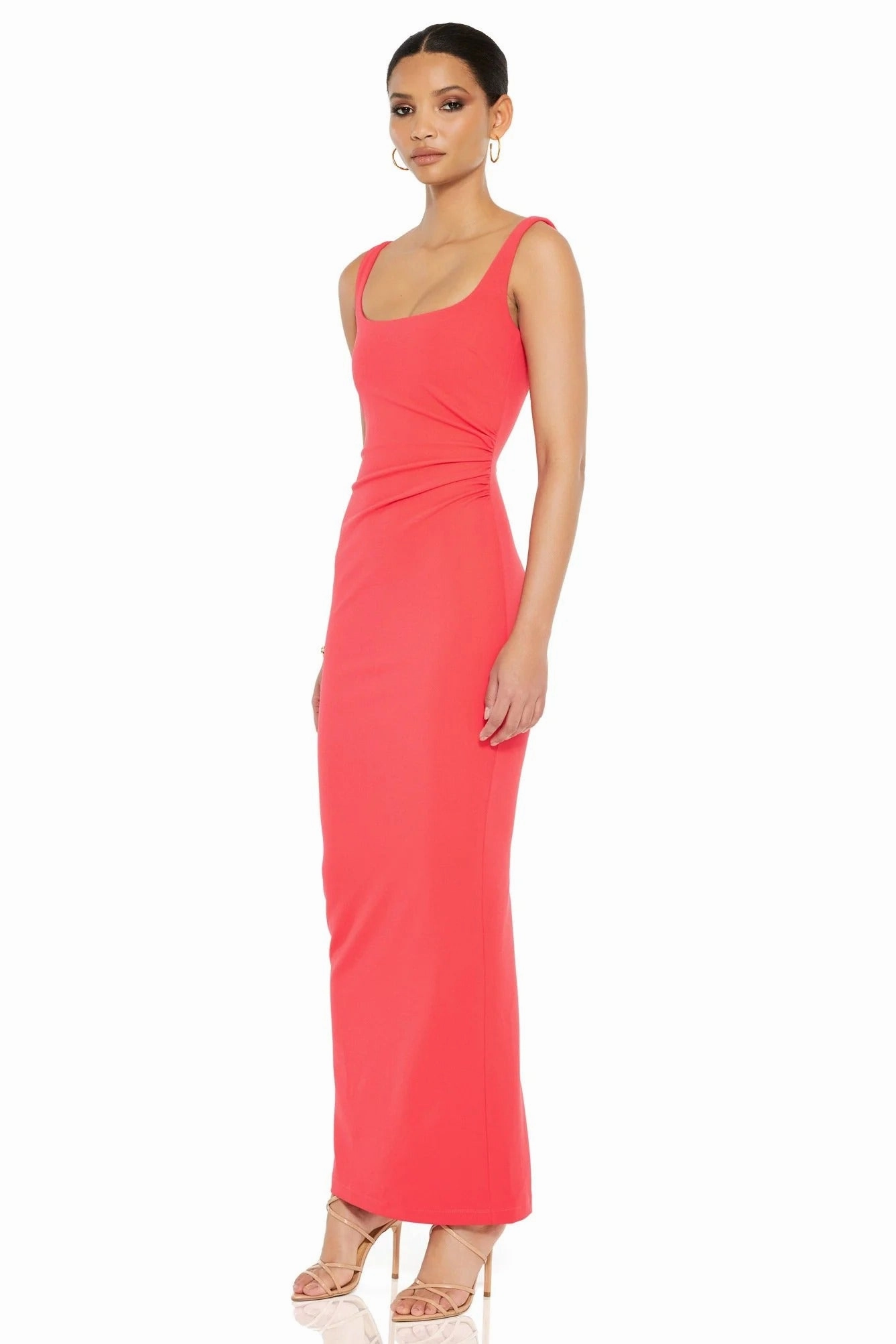 Nookie Glory Gown - Coral Casual event dress