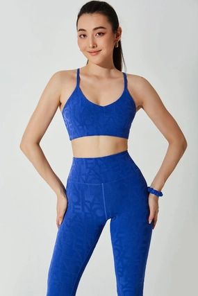 Classic Lumi??re Bra 3D - Royal Blue Comfortable Structure Sweat Guard Technology