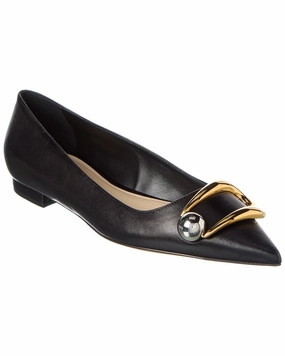 Breathable Flats Chic Minimalist Design Alexandre Birman Harper Leather Flat