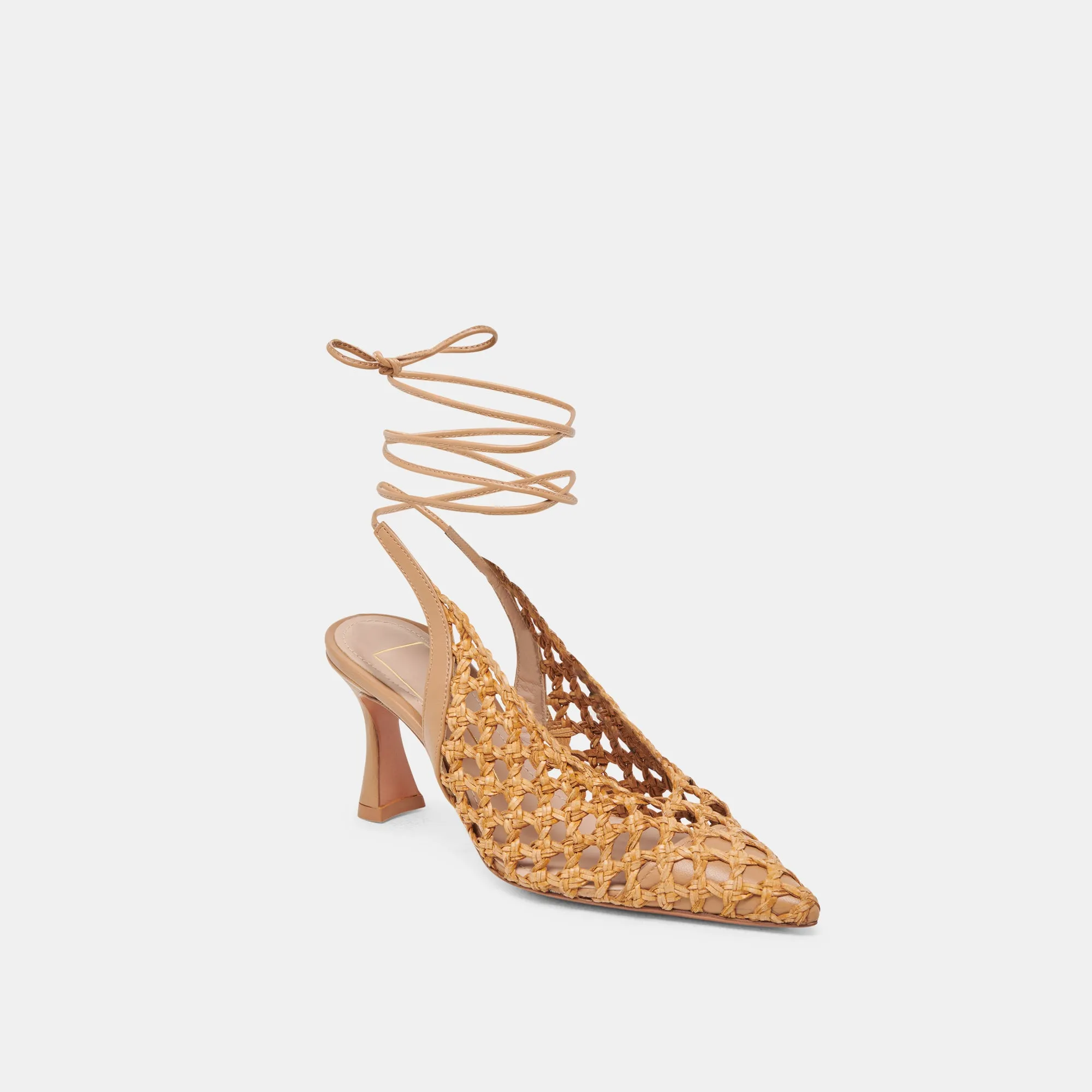 Smart Casual Heels GESICA HEELS NATURAL WOVEN