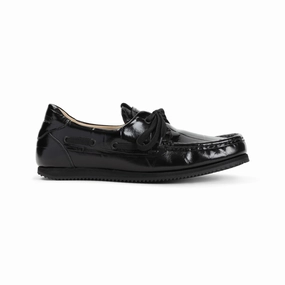 Les Batto Black Leather Loafers Effortless Movement