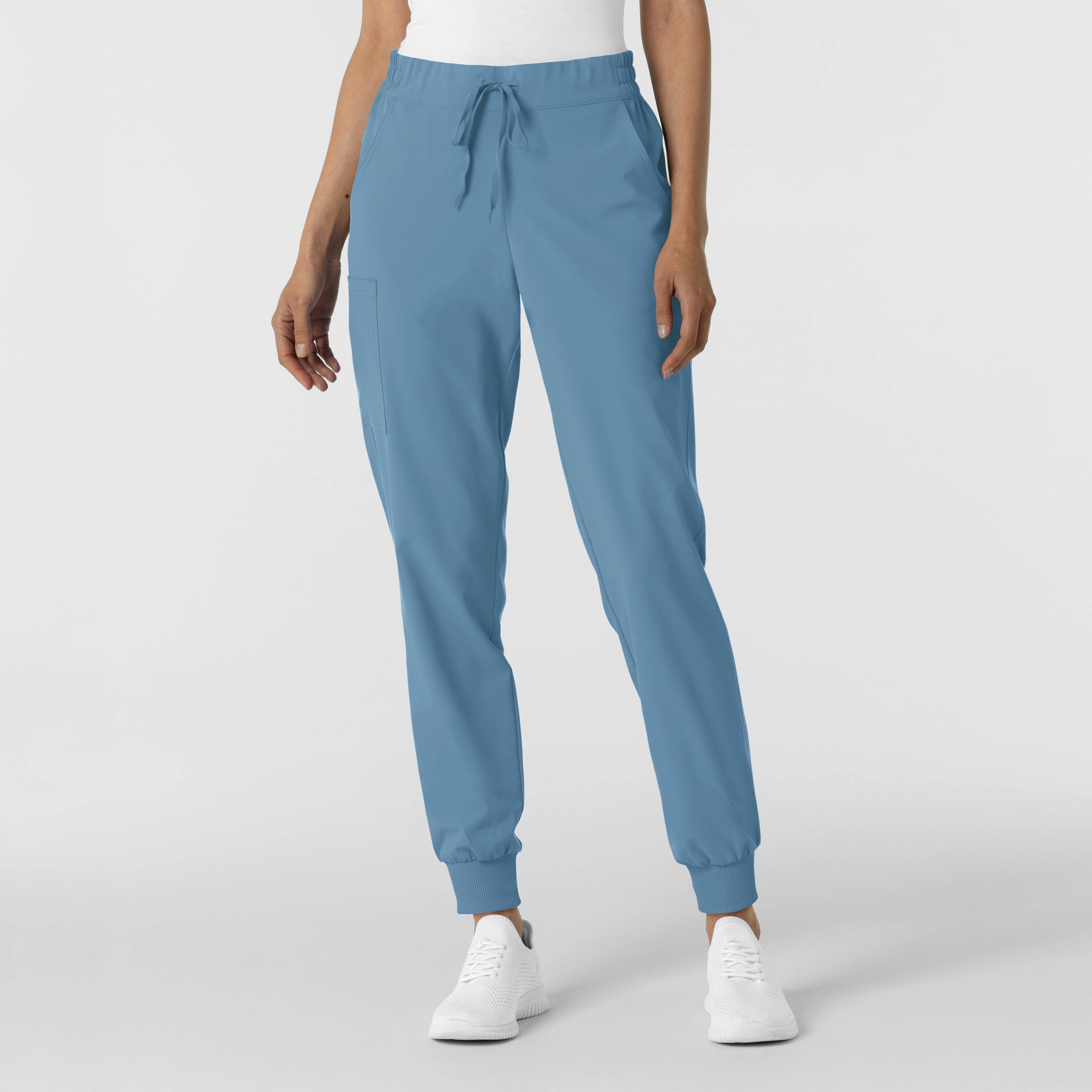 RENEW Women's Jogger Scrub Pant - Pacific Blue Clean Fit