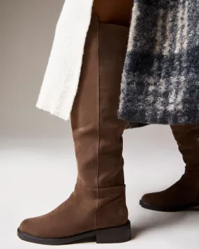 Amiyah Knee High Riding Boot Slip Resistant Weather Resistant User Urban Bold