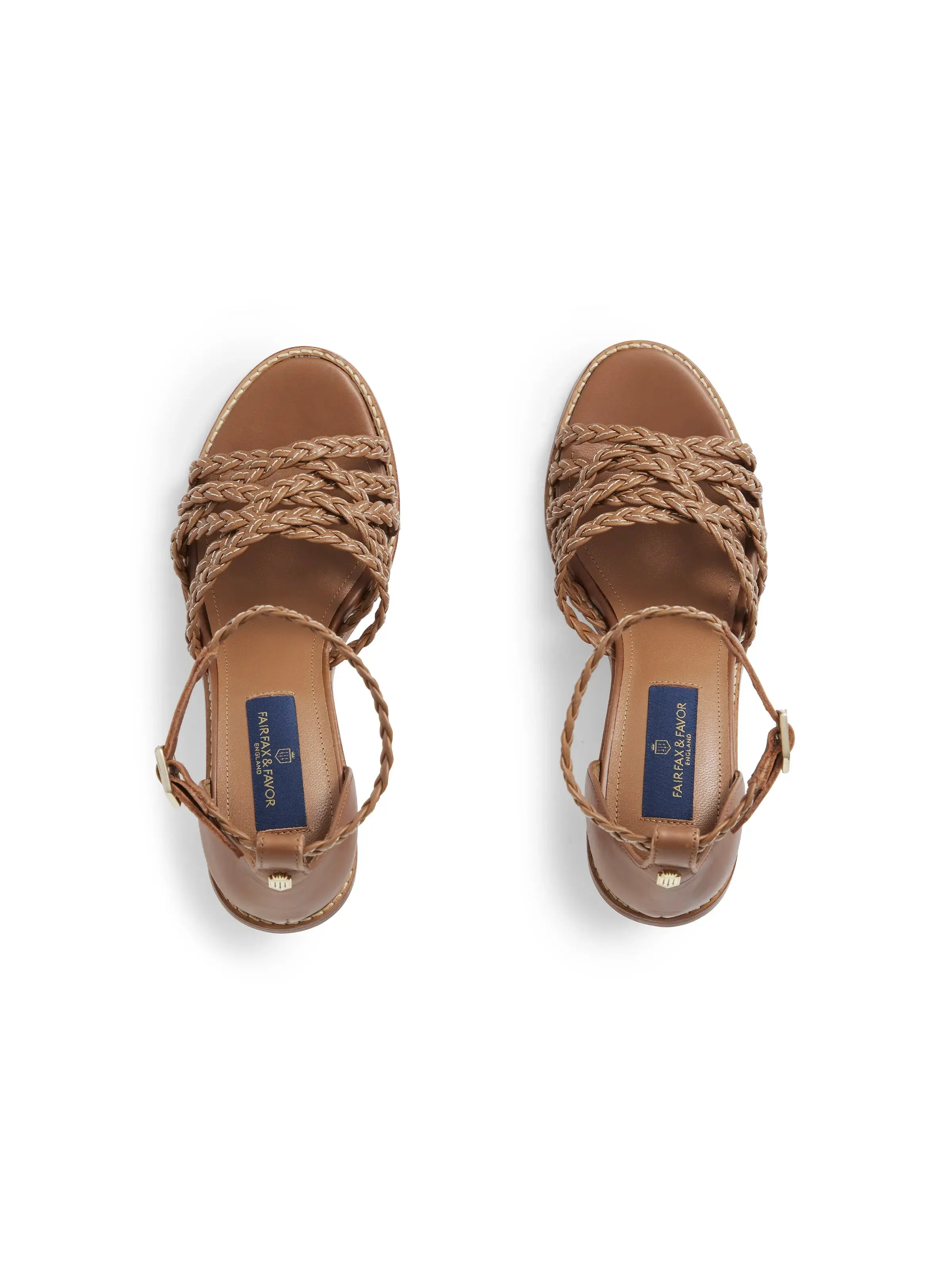 Seville Heel - Tan Leather Weekend Fit Torsion Stability System