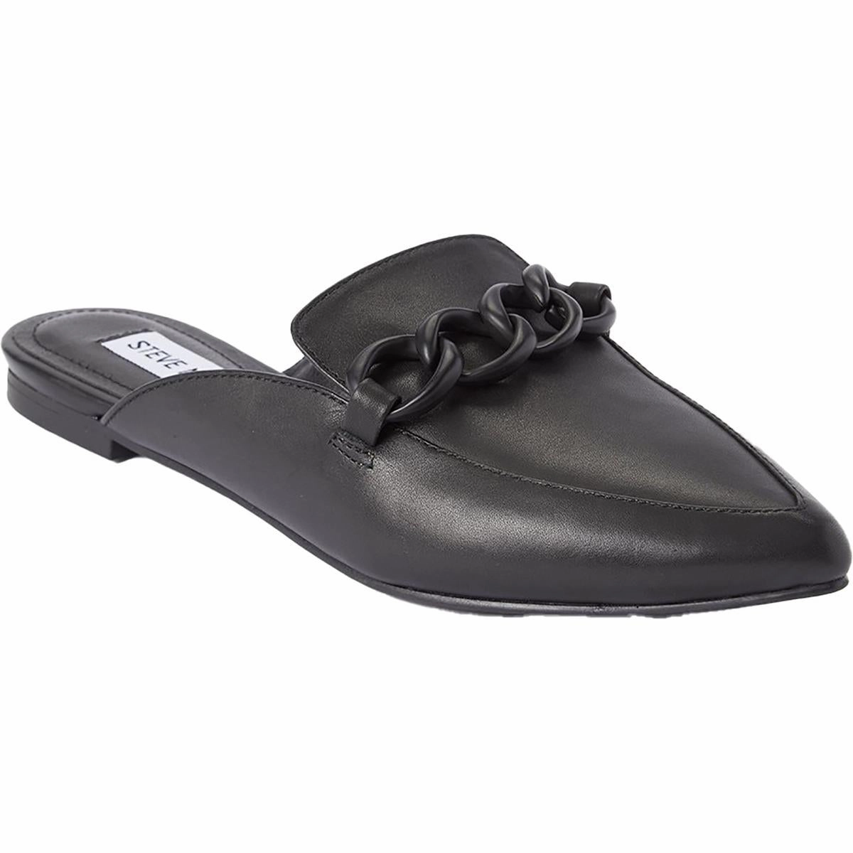 Celebrate Day Approve Womens Leather Pointed Toe Mules