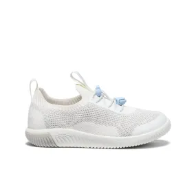 Little Kids' KNX Knit Sneaker  |  Star White/Skyway Simple Footwear Quick Comfort Walk