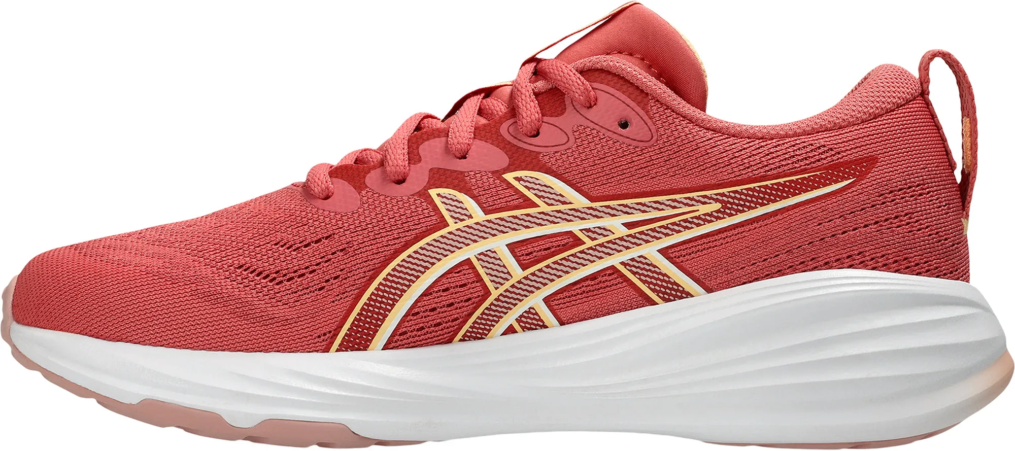 Bounce Response Technology Performance - Driven Asics Gel Cumulus 27 GS Junior Running Shoes - Pink