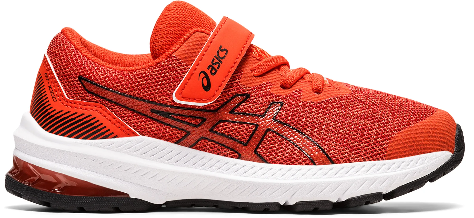 Good elasticity Asics GT 1000 11 PS Junior Running Shoes - Red