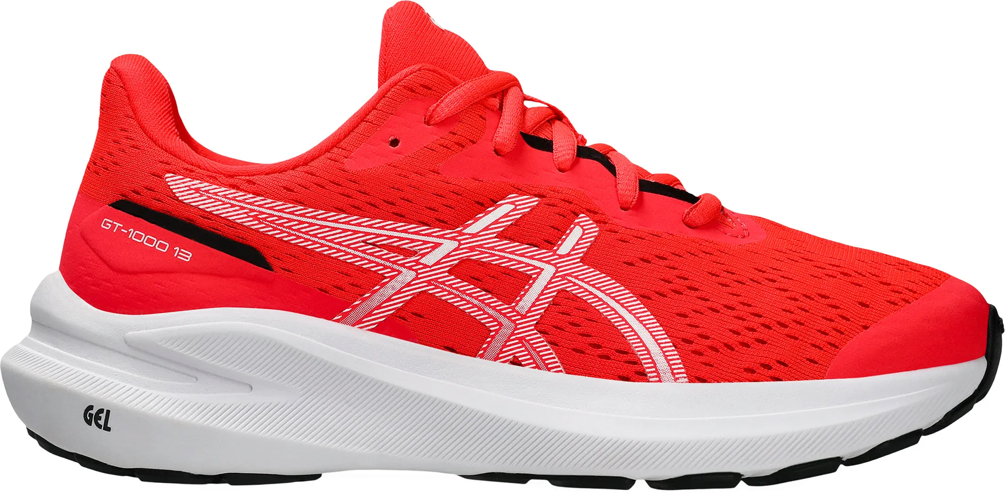 Asics GT 1000 13 GS Junior Running Shoes - Red Zero Drop Running