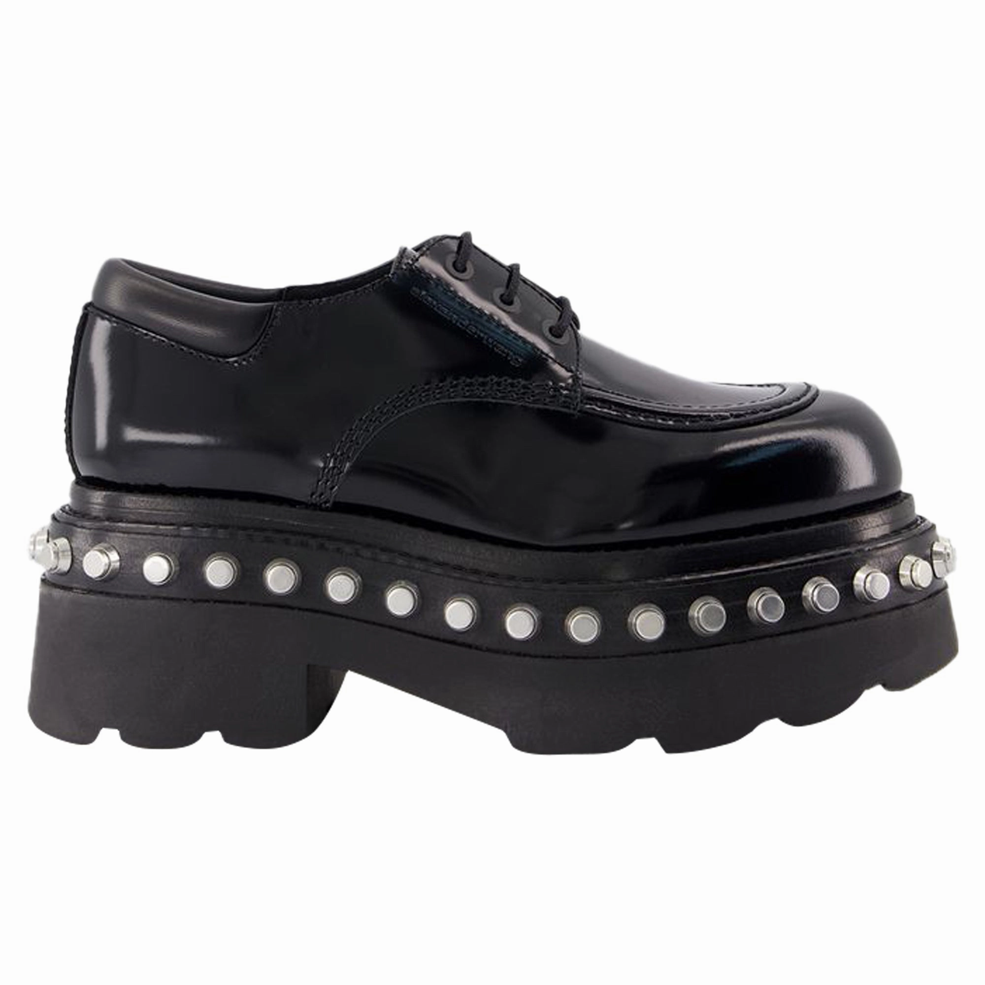 Effortless Walking Shoes Atlas Derbies - Alexander Wang - Leather - Black