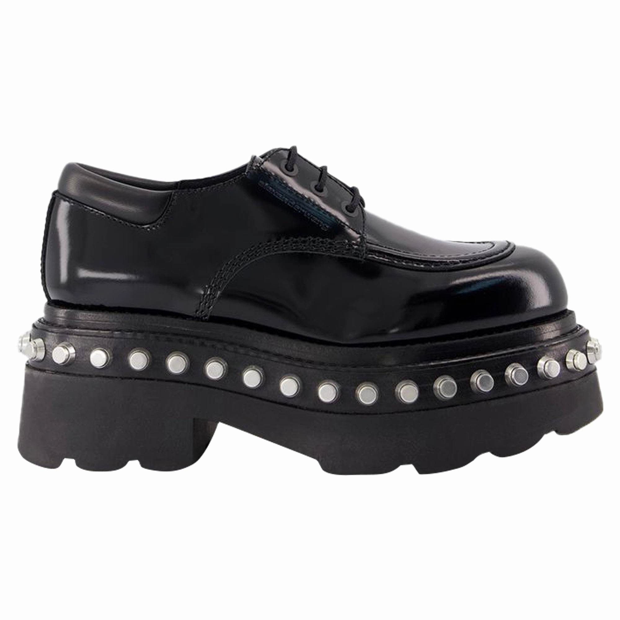 Secure fit Modern Classic Design Atlas Derbies - Alexander Wang - Leather - Black