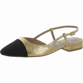 Lace Up Belinda Womens Toe Cap Flat Slingbacks