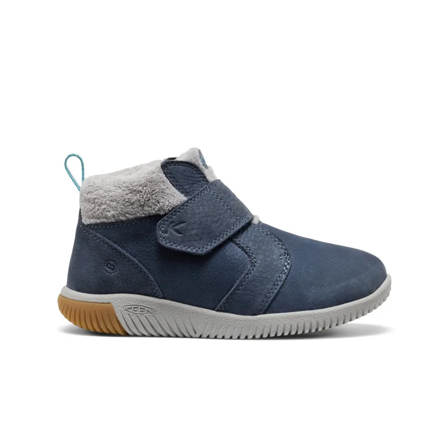 Stylish Casuals Stable Heel Big Kids' KNX Middie   |  Vintage Indigo/Alloy