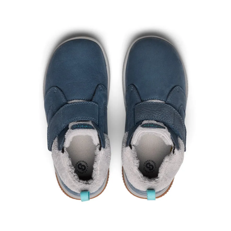 Light Summer Slides Quick Comfort Walk Big Kids' KNX Middie   |  Vintage Indigo/Alloy