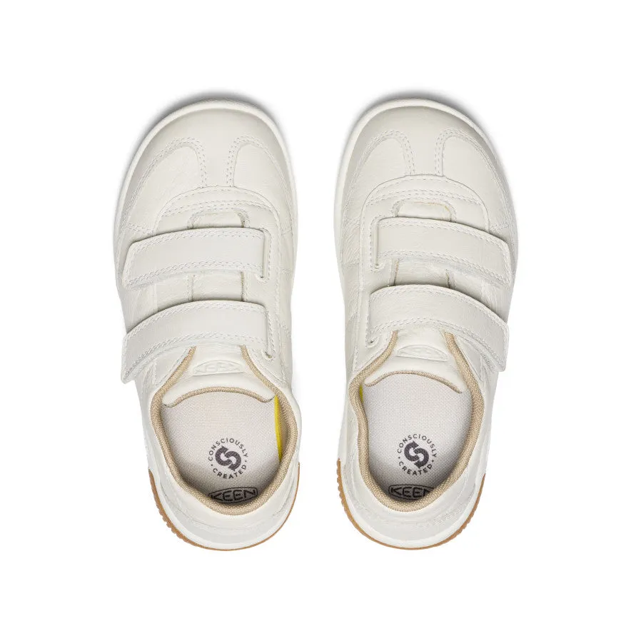 Big Kids' KNX T-Toe Sneaker  |  Star White/Star White Quick Slip On Non Toxic Materials