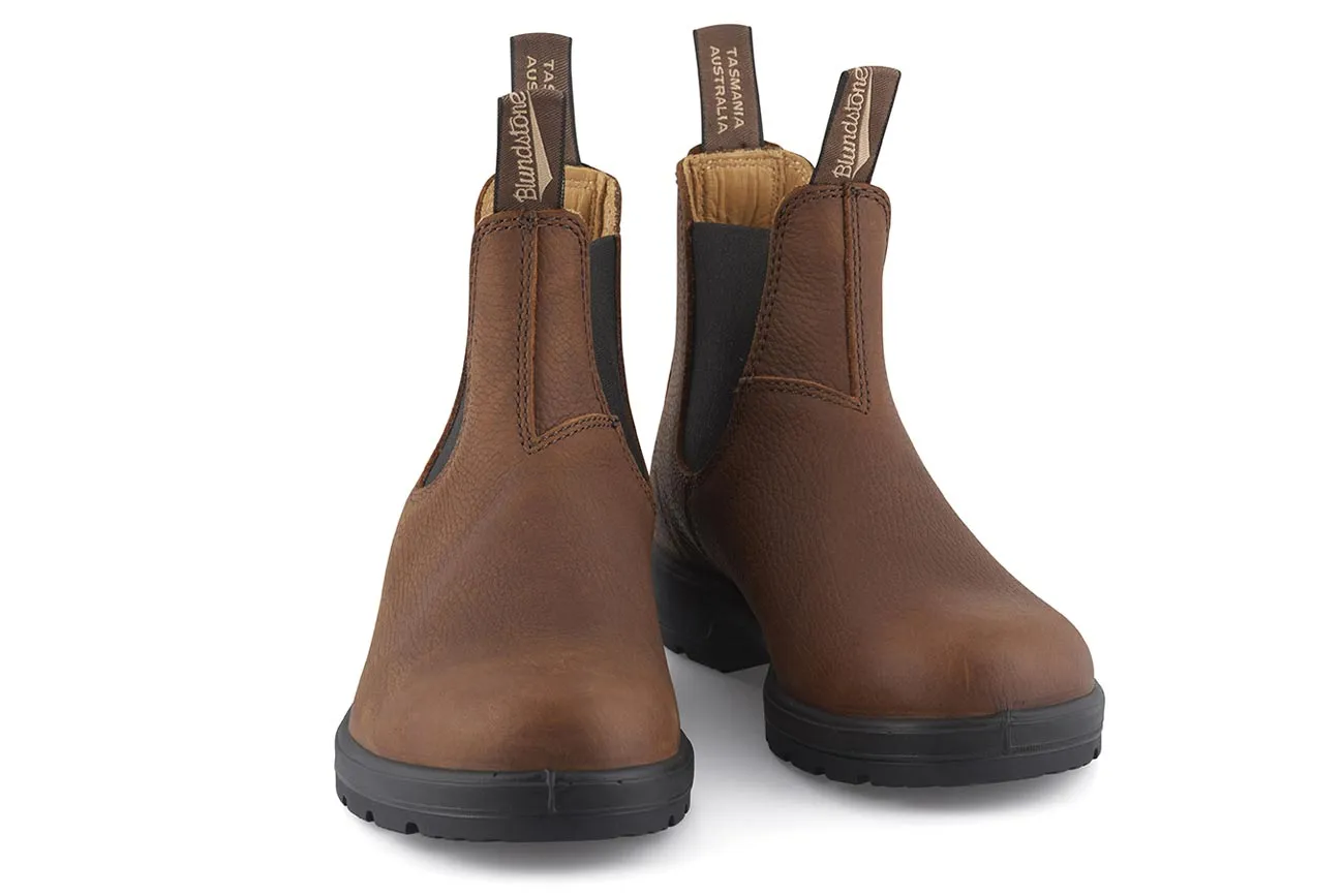 Stud Look Compact Build Blundstone #1445 Brown Pebble
