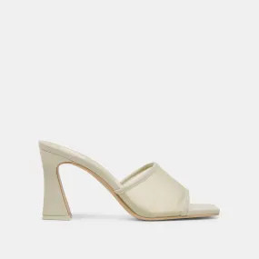 NARDA HEELS LIGHT SAGE MESH Easy to Wear