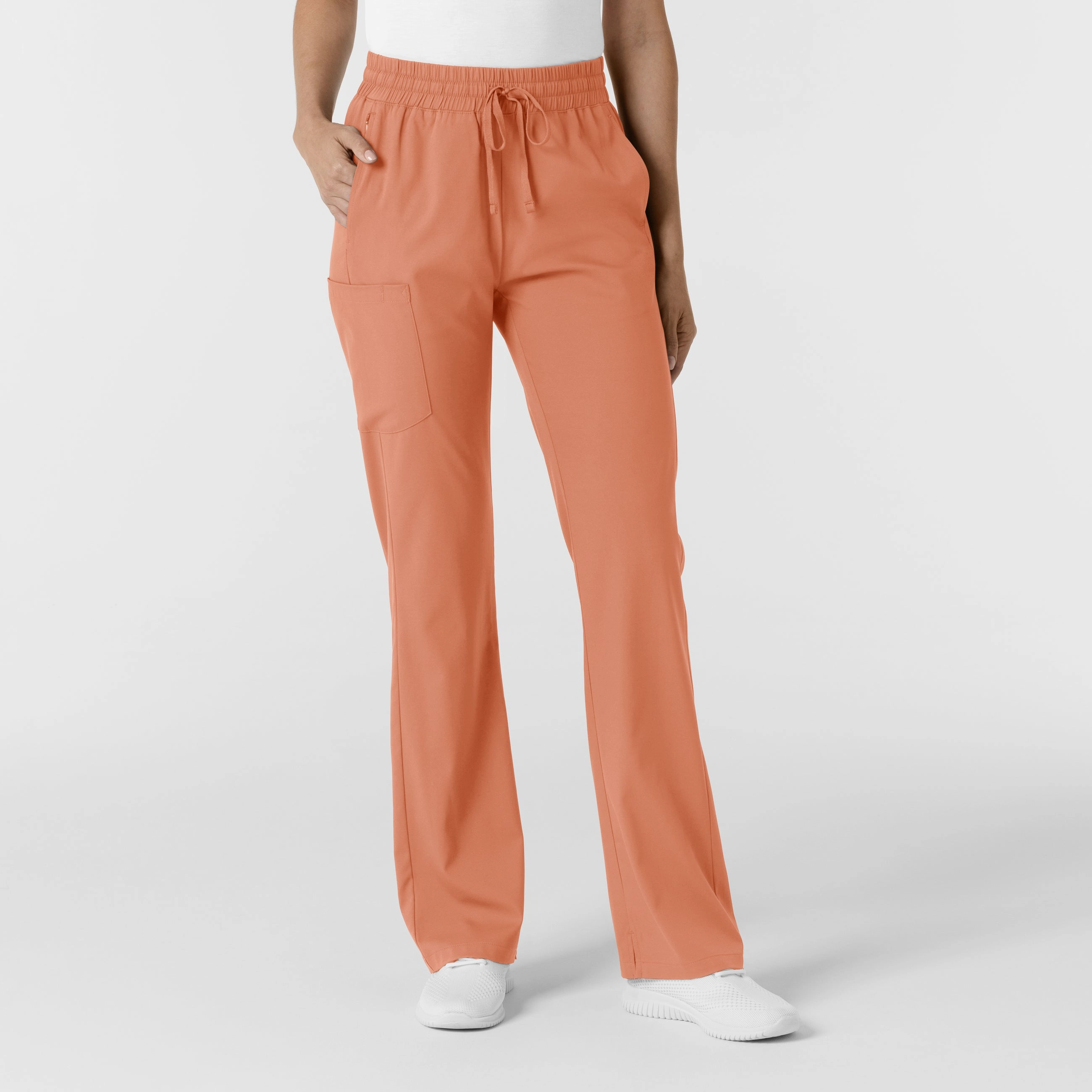 Tough Flex Boundless Women's Bootcut Scrub Pant - Terracotta