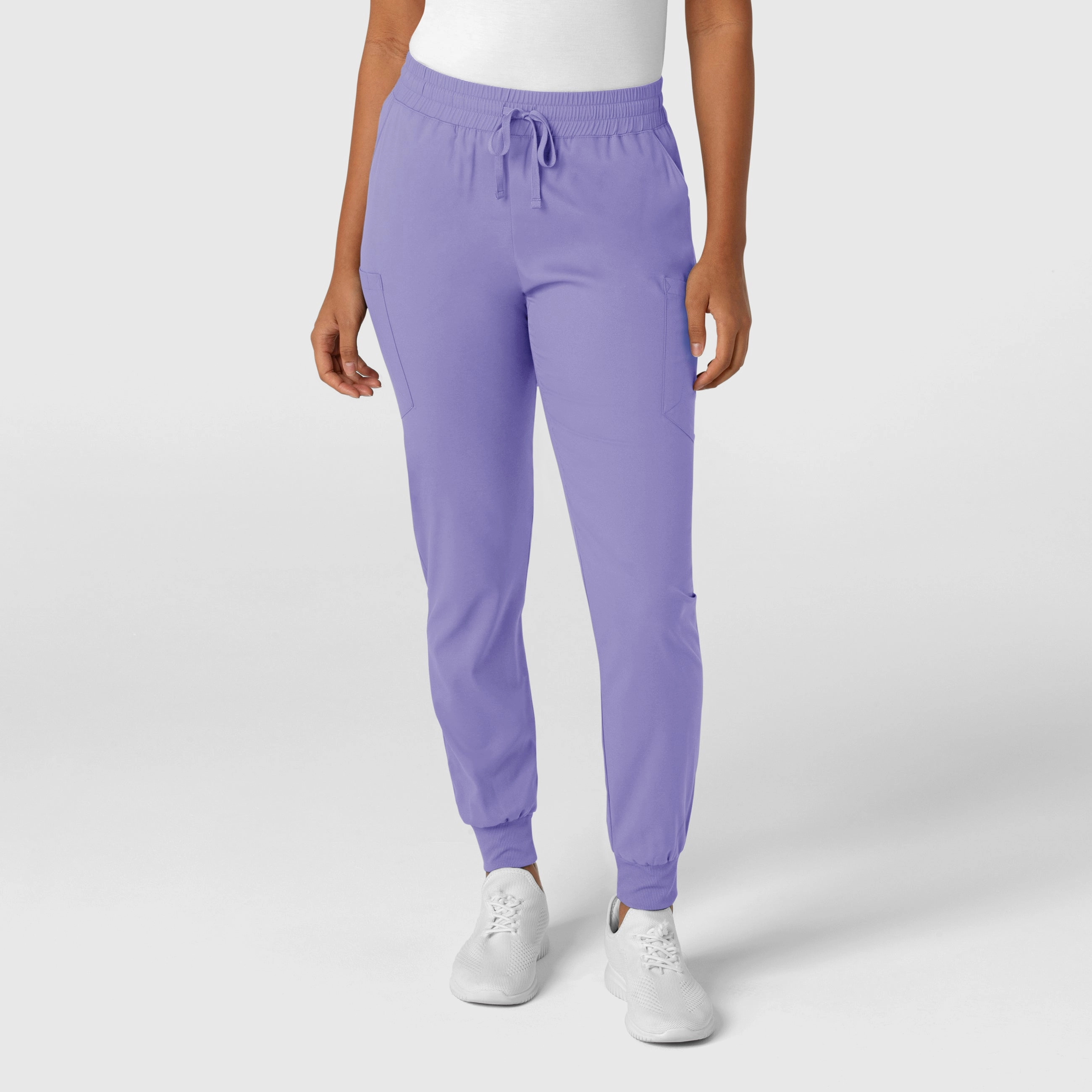 Boundless Women's Jogger Scrub Pant - Iris Purple Air Comfort Flexibility Fit