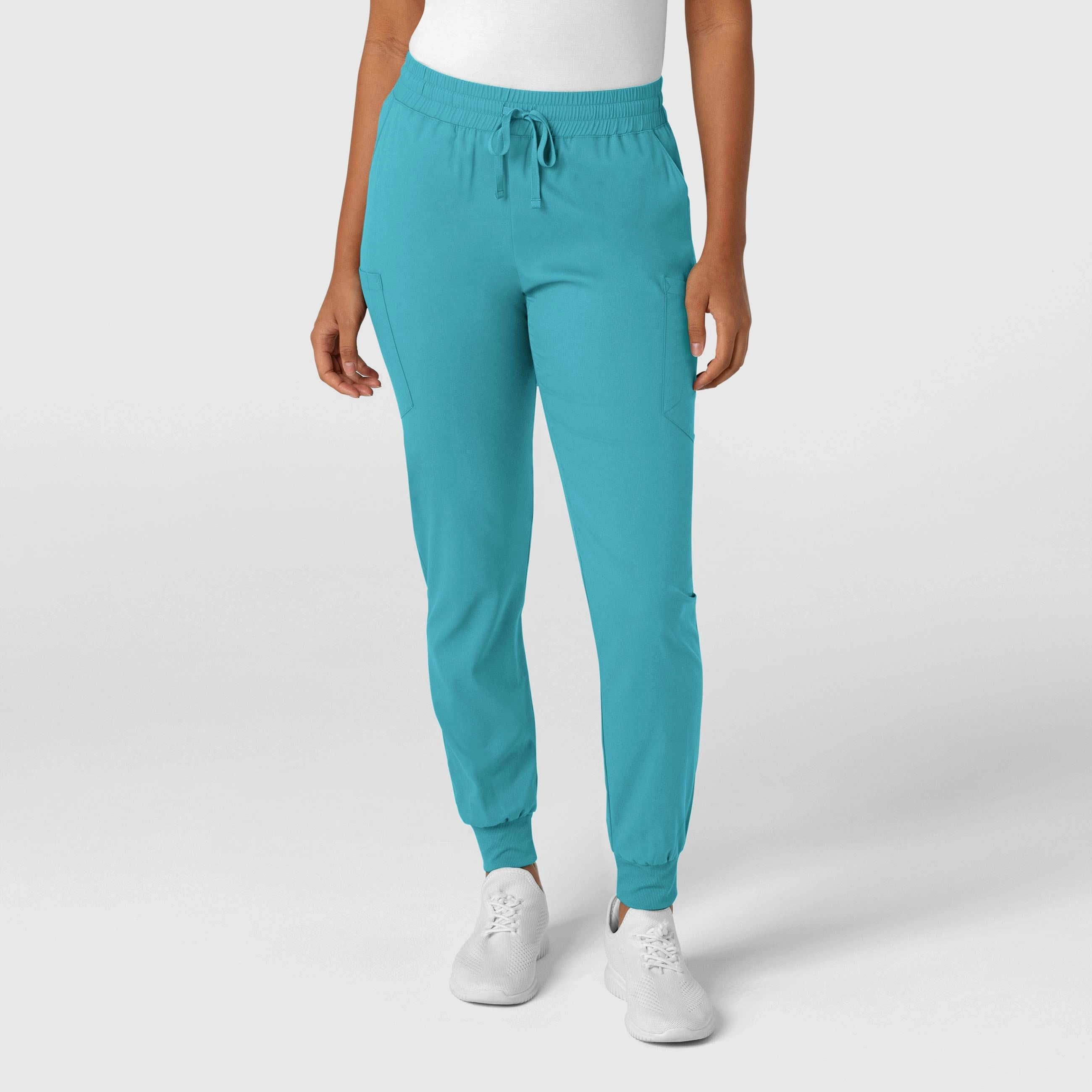 Feminine Fit AntibacterialCoating Boundless Women's Jogger Scrub Pant - Teal