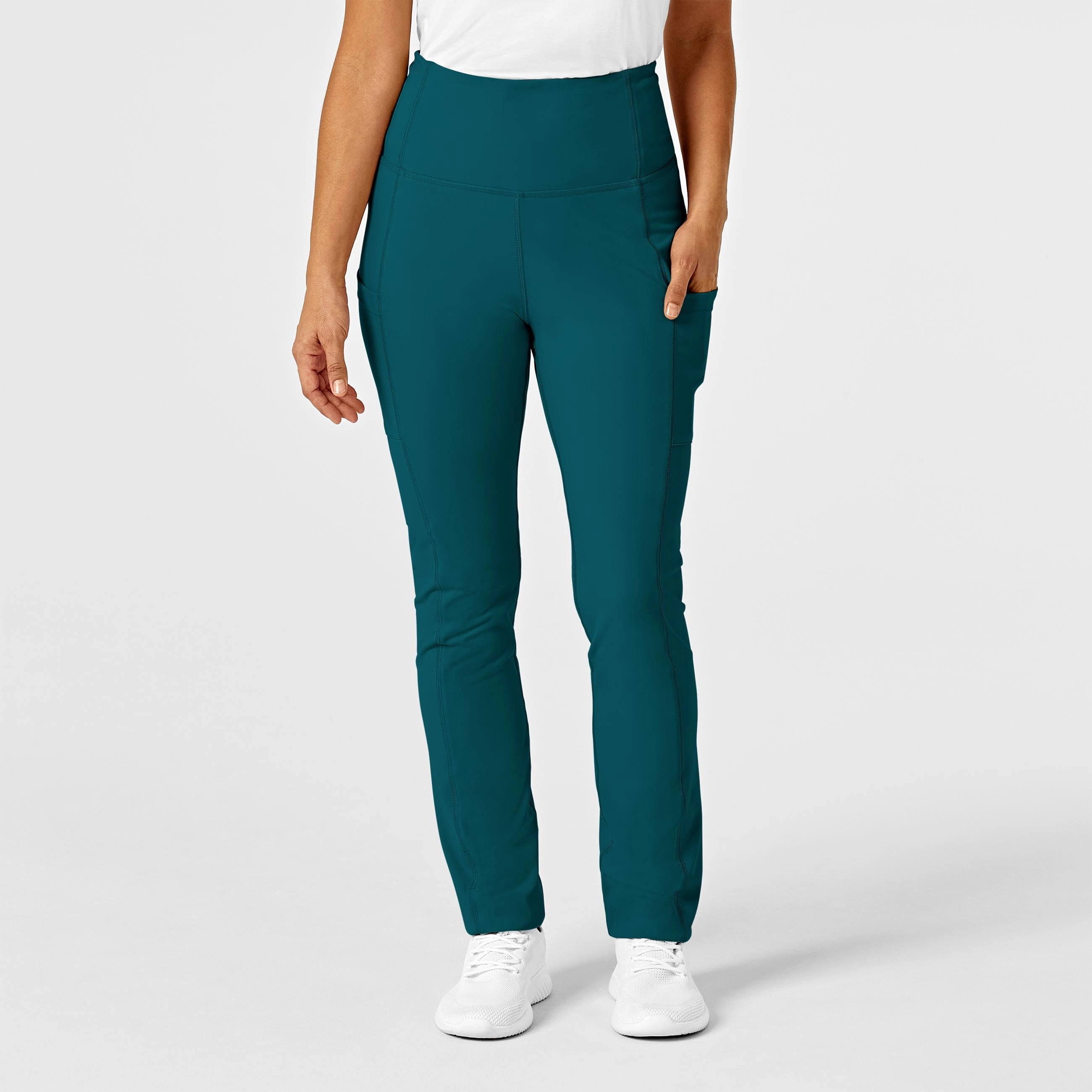 RENEW Women's Straight Leg Yoga Pant - Caribbean Soft Lines