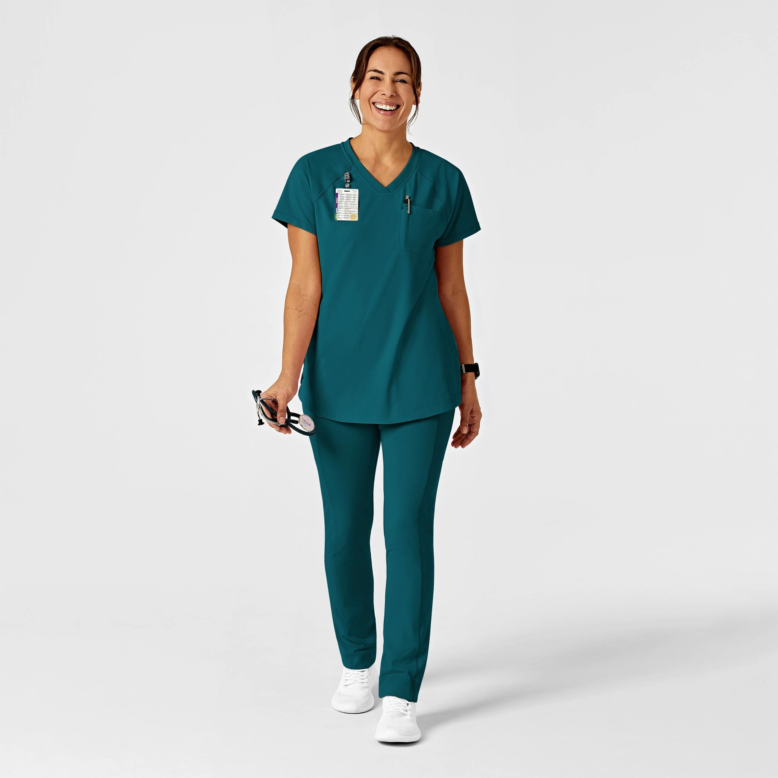 RENEW Women's Straight Leg Yoga Pant - Caribbean StainResistantFinish Stretchable Fit