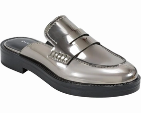 Chic Walking Shoes Women's Burlesk Loafers In Pewter