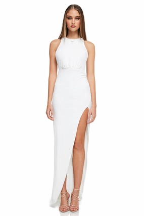 Wide Swing Nookie Flirt Gown - White