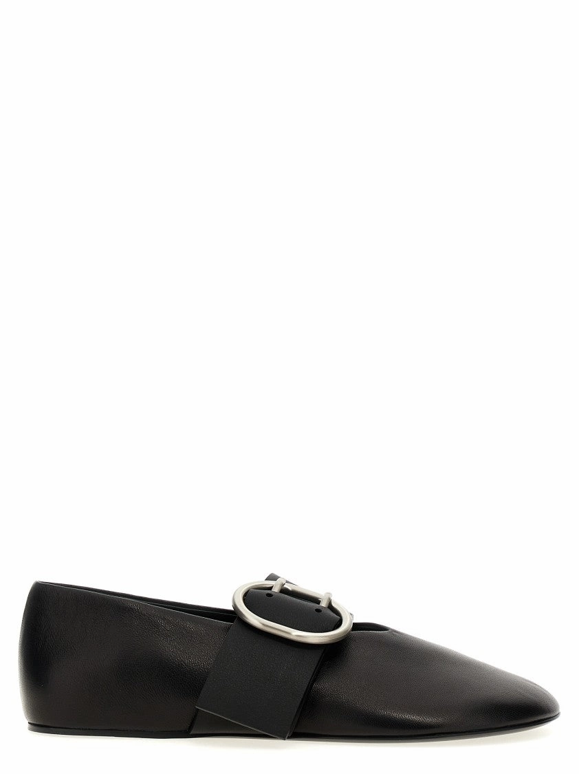 Formal Style Buckle Ballet Flats