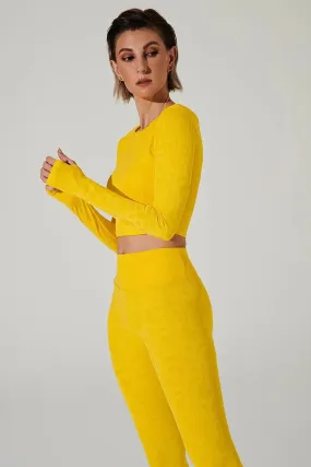 Classic D??ese Fleur Bra 3D - Gamboge Adjustable Straps Endurance training