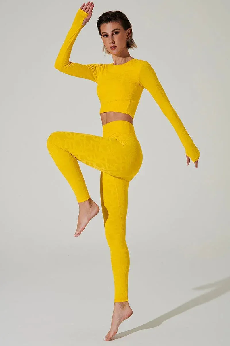 Seamless Band Classic D??ese Fleur Bra 3D - Gamboge