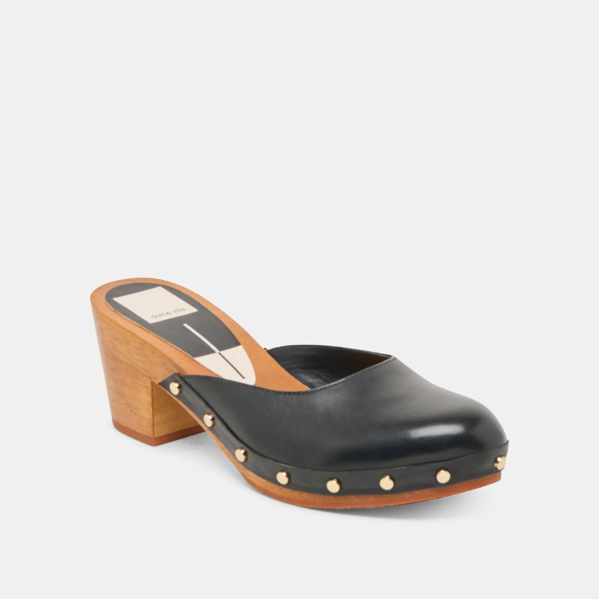 CAMYN HEELS BLACK LEATHER Modern Heels