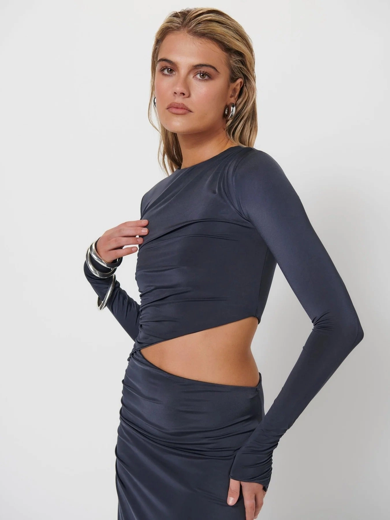 Cara Maxi Dress - Thunder Comfortable Cut