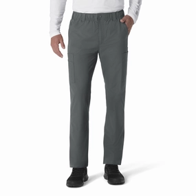 Smart Look Carhartt Force Essentials Men's Straight Leg Cargo Scrub Pant - Pewter
