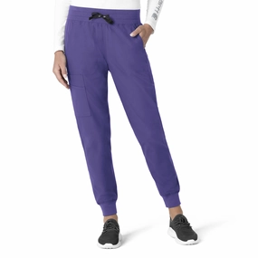 Seamless Comfort Carhartt Force Essentials Women's Jogger Scrub Pant - Grape
