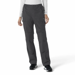 Carhartt Rugged Flex RSCU Women's Ripstop Cargo Pants - Pewter SoftTouchFinish Casual Performance