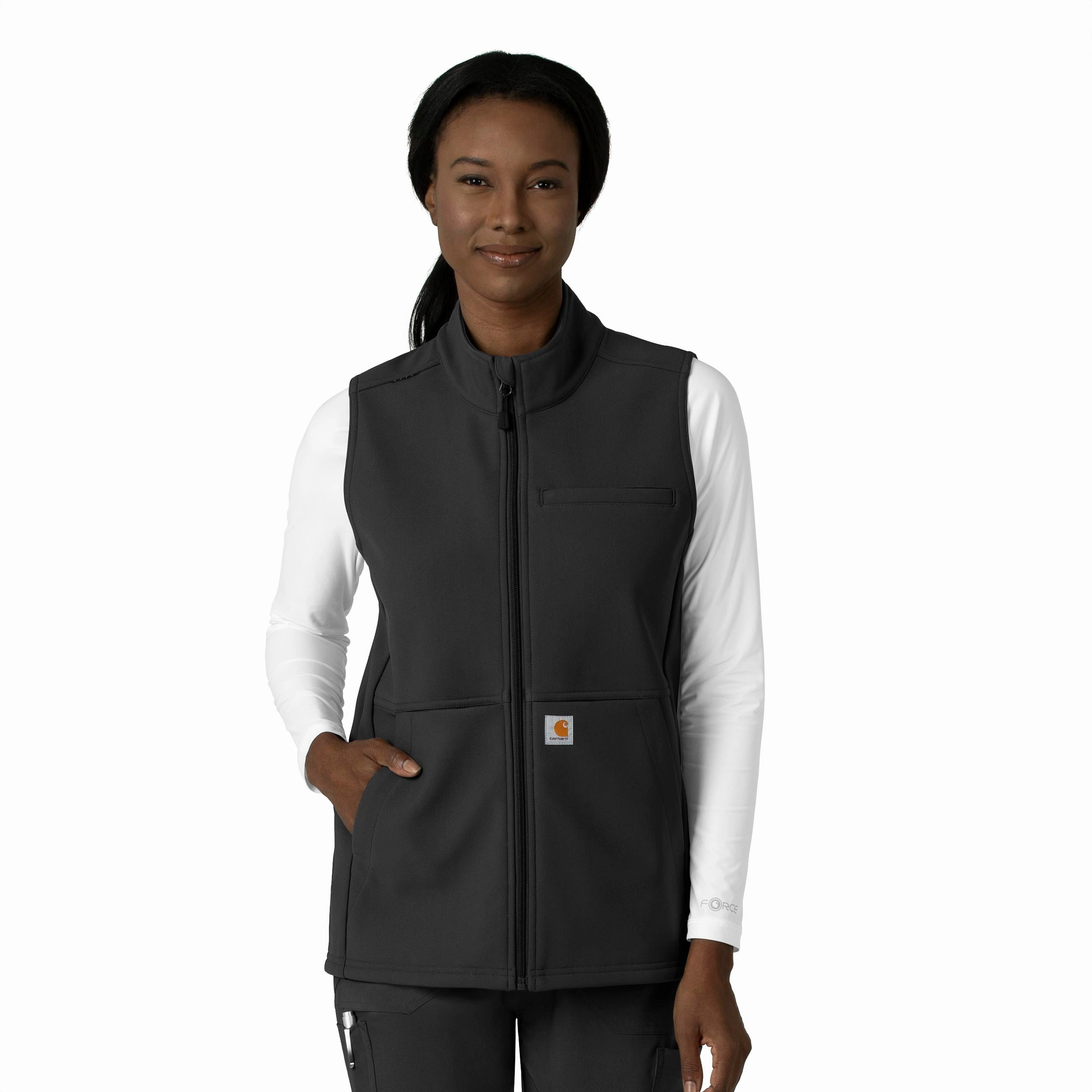 Attention Urban Comfort Carhartt Rugged Flex Women's Bonded Fleece Vest - Black