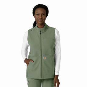 Carhartt Rugged Flex Women's Bonded Fleece Vest - Olive brand - new