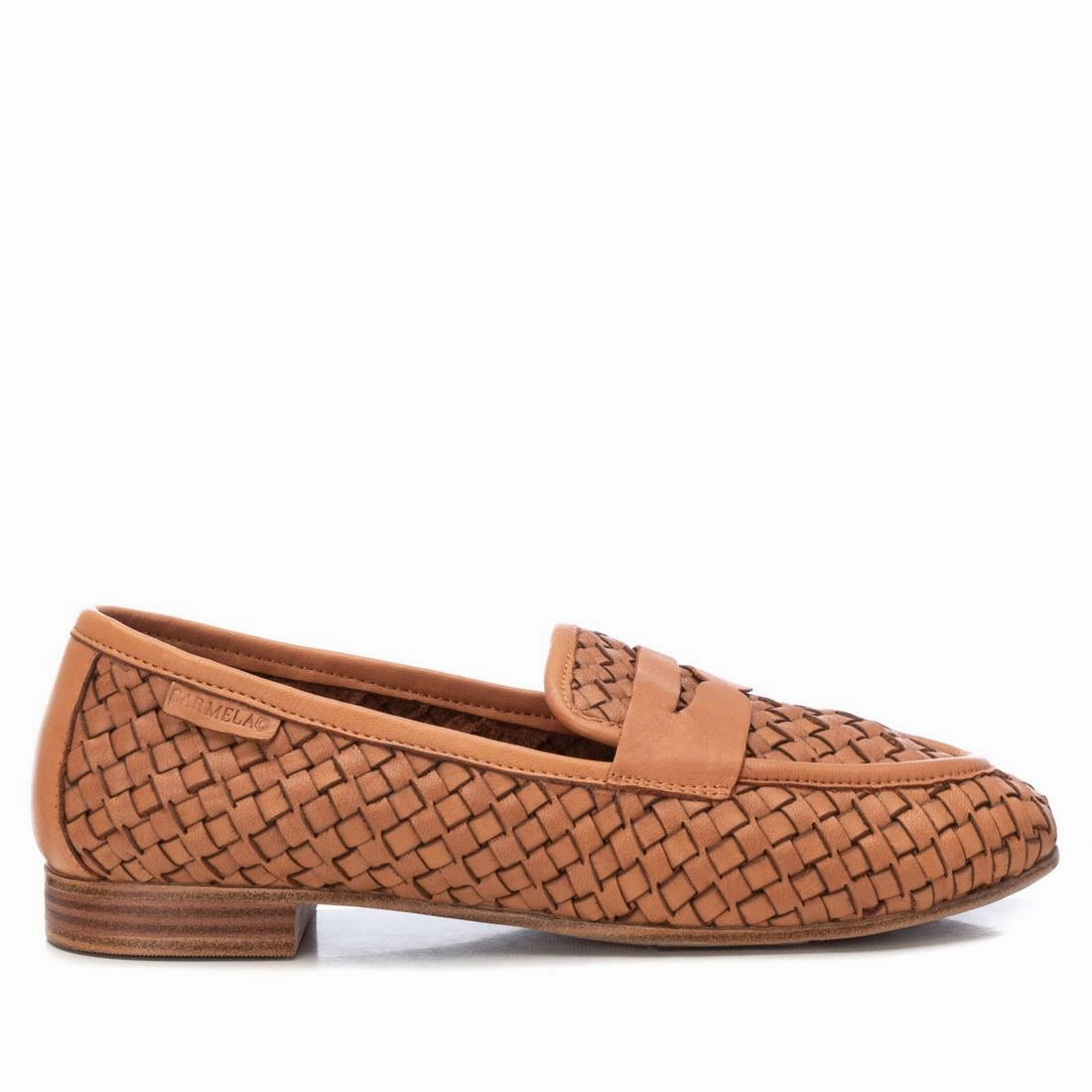 Cushioned Footbed Fashion-forward style Carmela Leather Collection Women's Braided Flats by Xti
