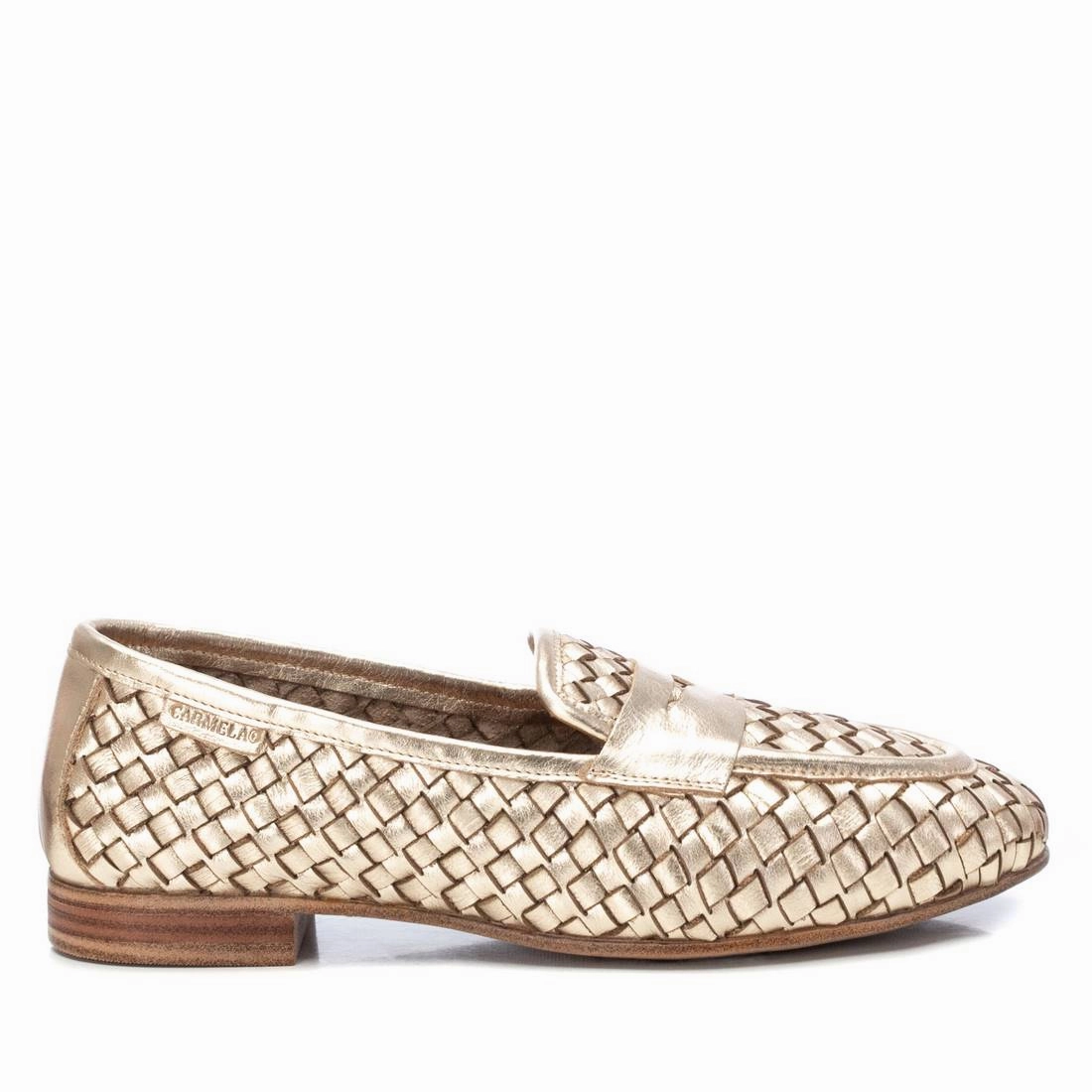 Carmela Leather Collection Women's Braided Flats by Xti Airy Step