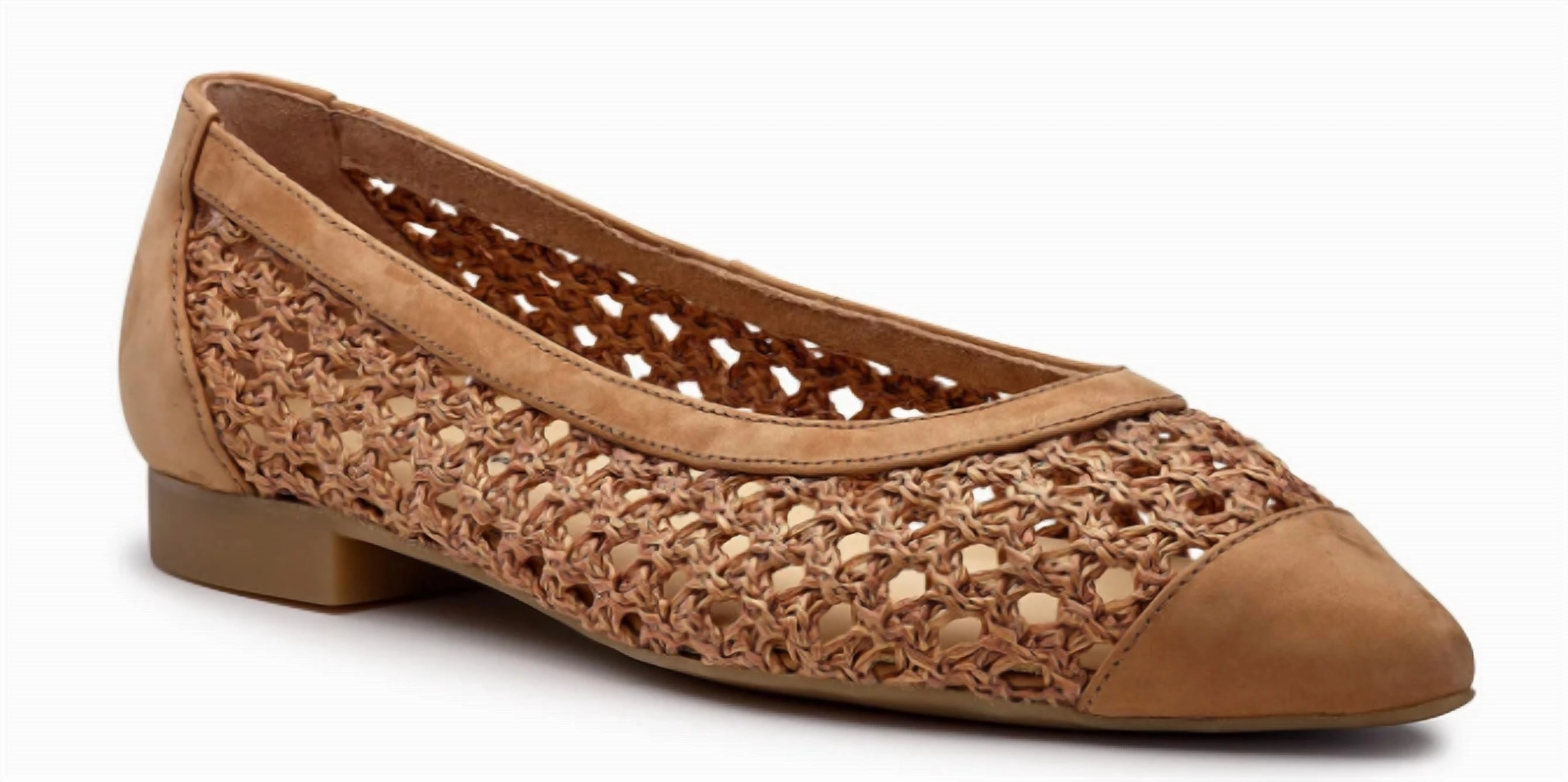 Women Aries Flat Shoes In Sisal Anti Odor Technology Stream Path