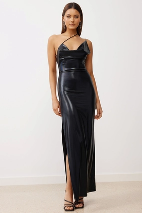 Ceres Dress - Black Classic-style Shine Skin