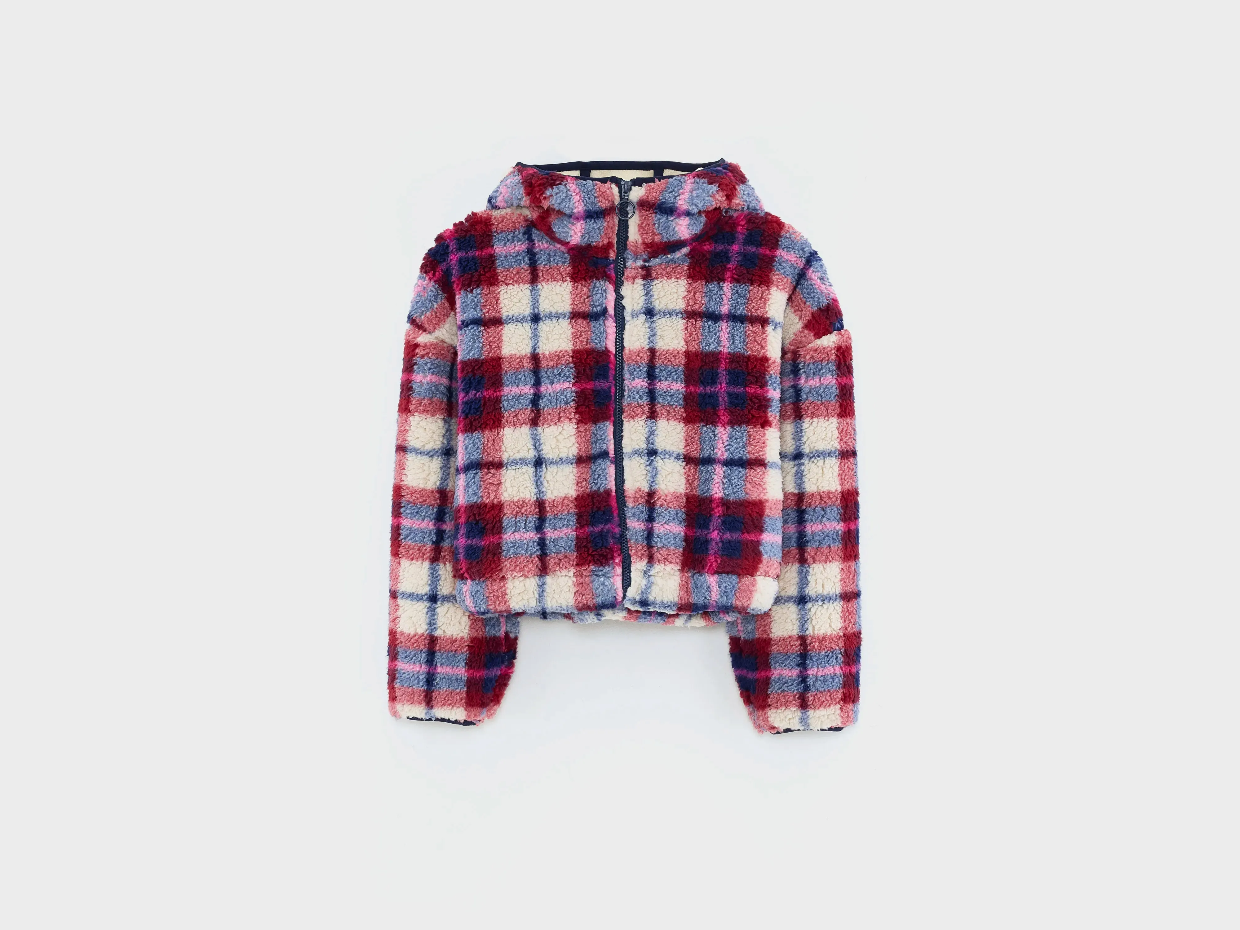 Jakye hooded jacket (252 / G / CHECK A) Tailored Cut