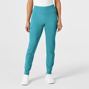Roomy Fit RENEW Women's High Waist Power Pant - Teal Blue