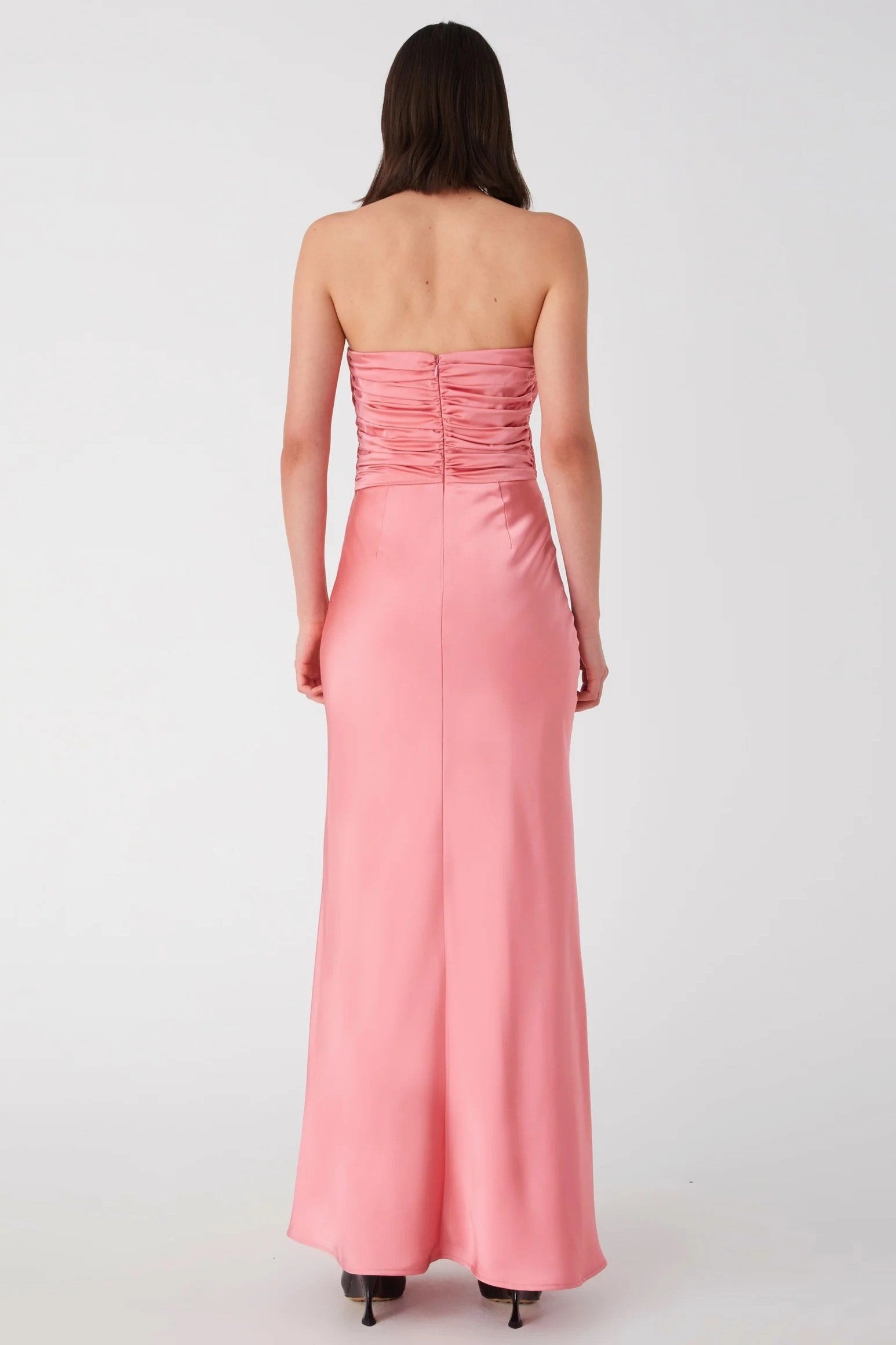 Misha Livia Maxi Gown - Shell Pink Walk Easy Bold Style
