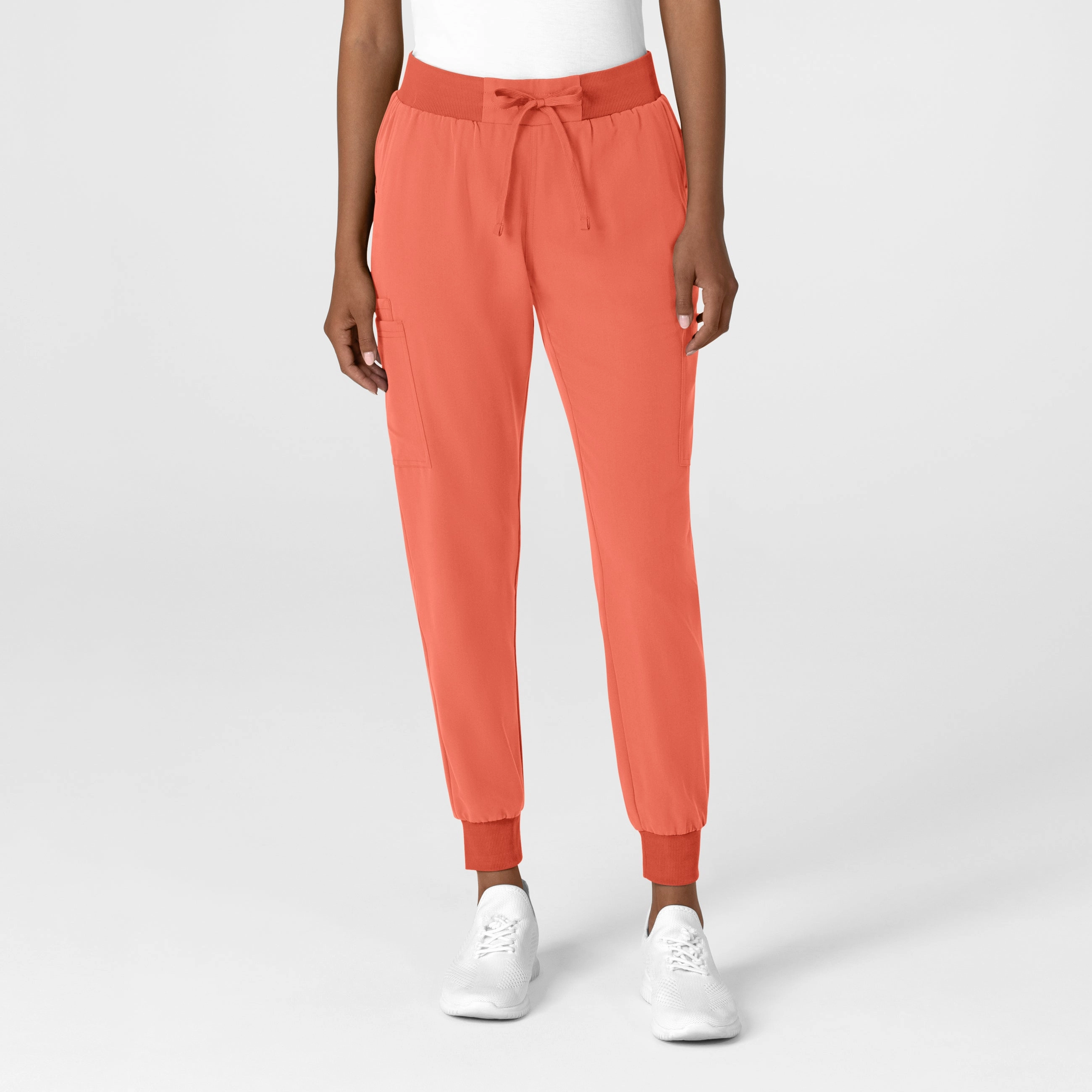 Timeless Comfort Wear Nova Women's Jogger Utility Scrub Pant - Sugar Coral